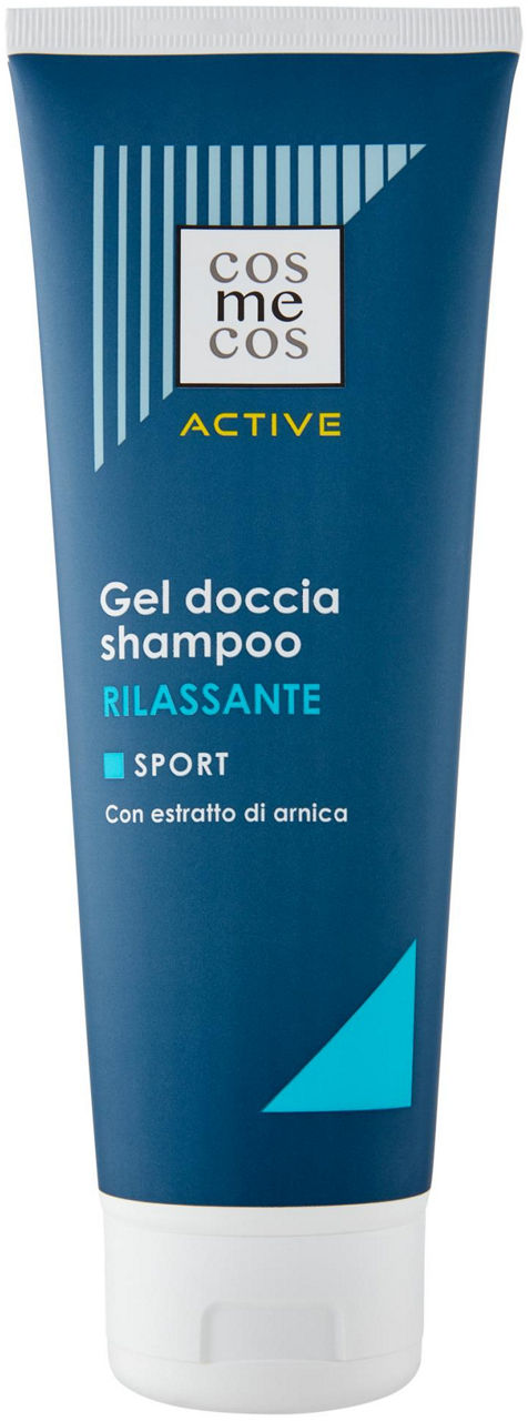 Gel doccia shampoo rilassante cosmecos active coop ml 250