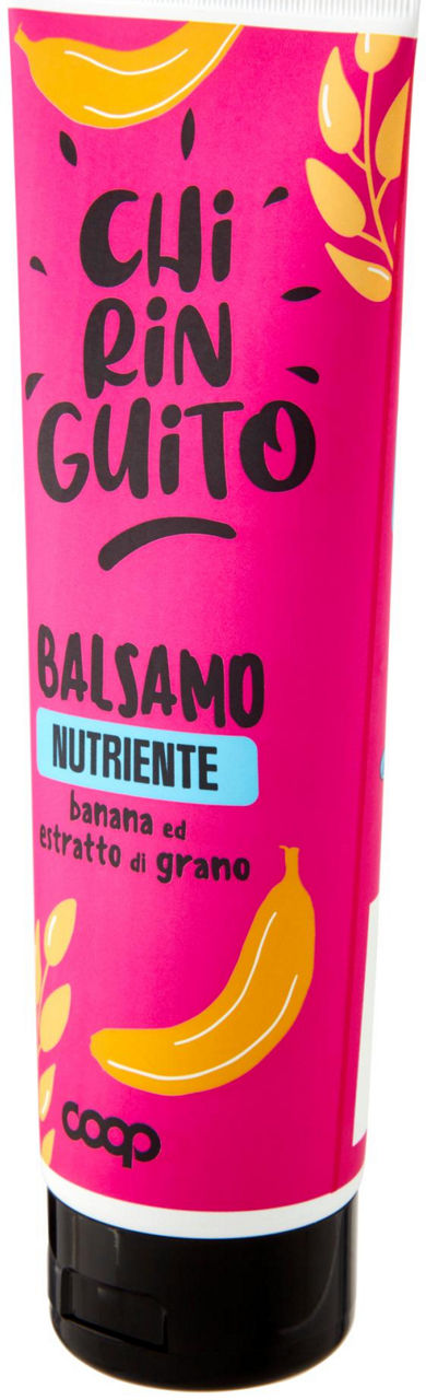 BALSAMO NUTRIENTE BANANA ED ESTRATTO DI GRANO CHIRINGUITO COOP ML 250 - 6