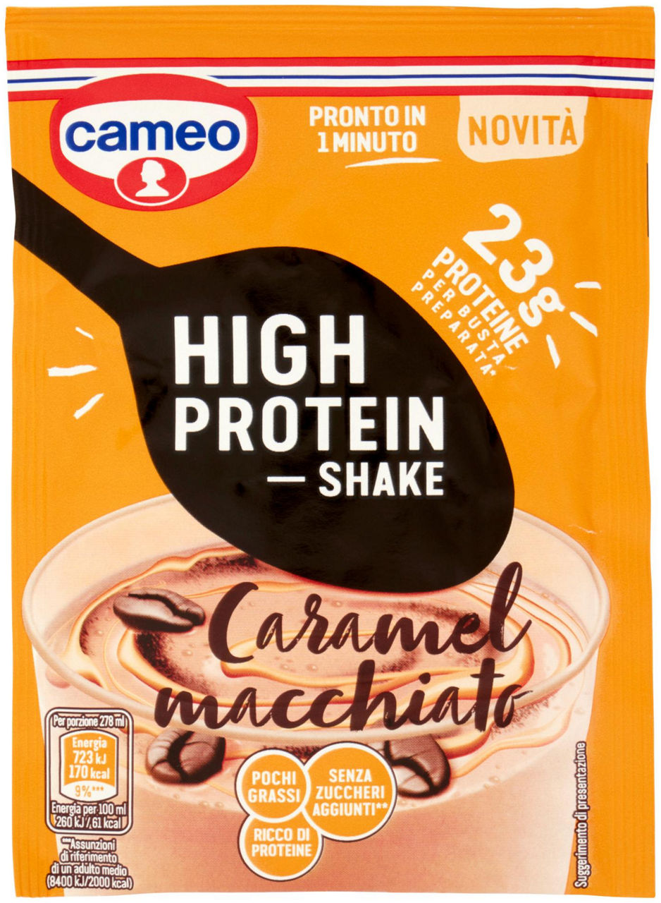 Cameo high protein shake caramel mac cameo g28