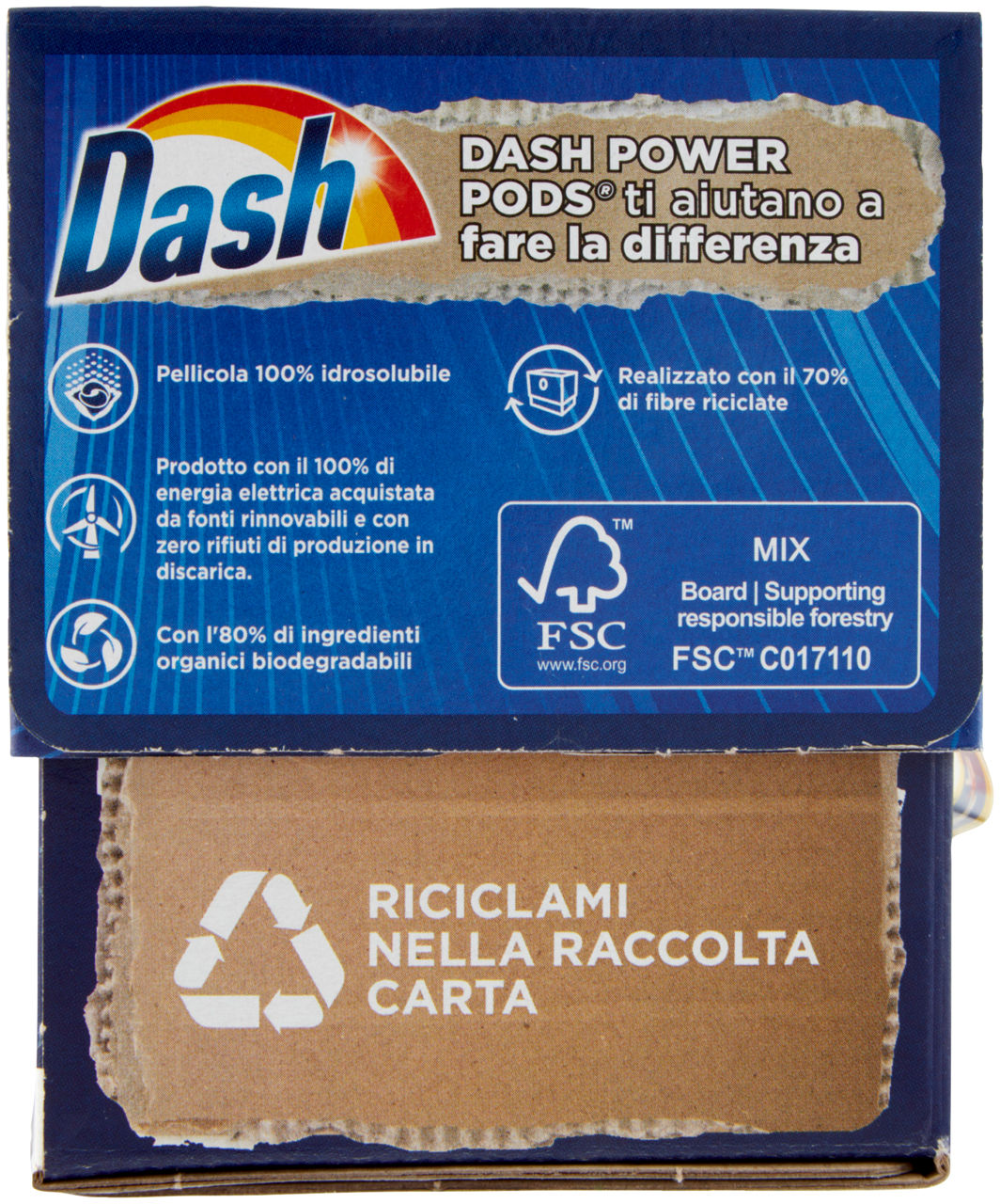 DETERSIVO LAVATRICE DASH PODS POWER IGIENIZZANTE 19LAV KG 0,5168 - Immagine 11