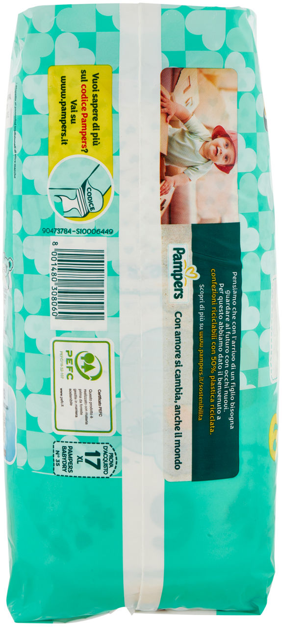 PANNOLINI PAMPERS BABY DRY XL PZ.17 - 1