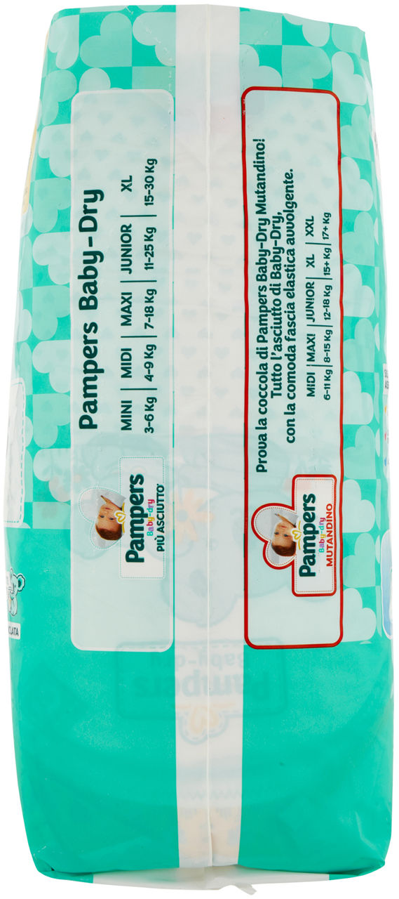 PANNOLINI PAMPERS BABY DRY XL PZ.17 - 3