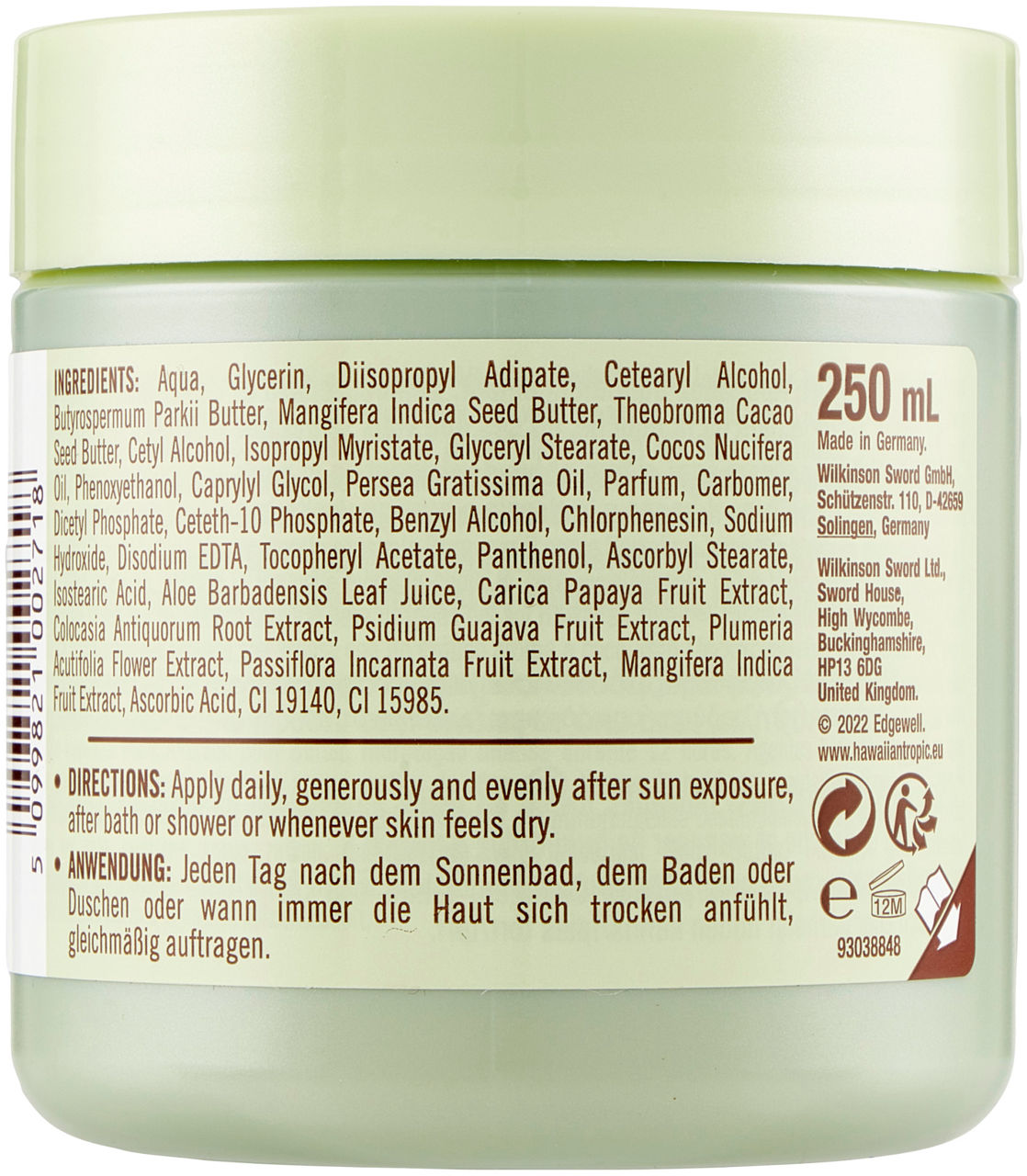 DOPOSOLE COCONUT BODY BUTTER ML 250 - Immagine 21