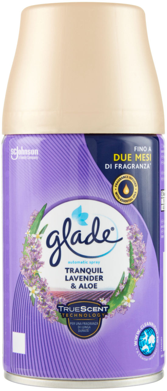 Deodorante ambiente glade automatic spray ricarica lavender ml 0,269