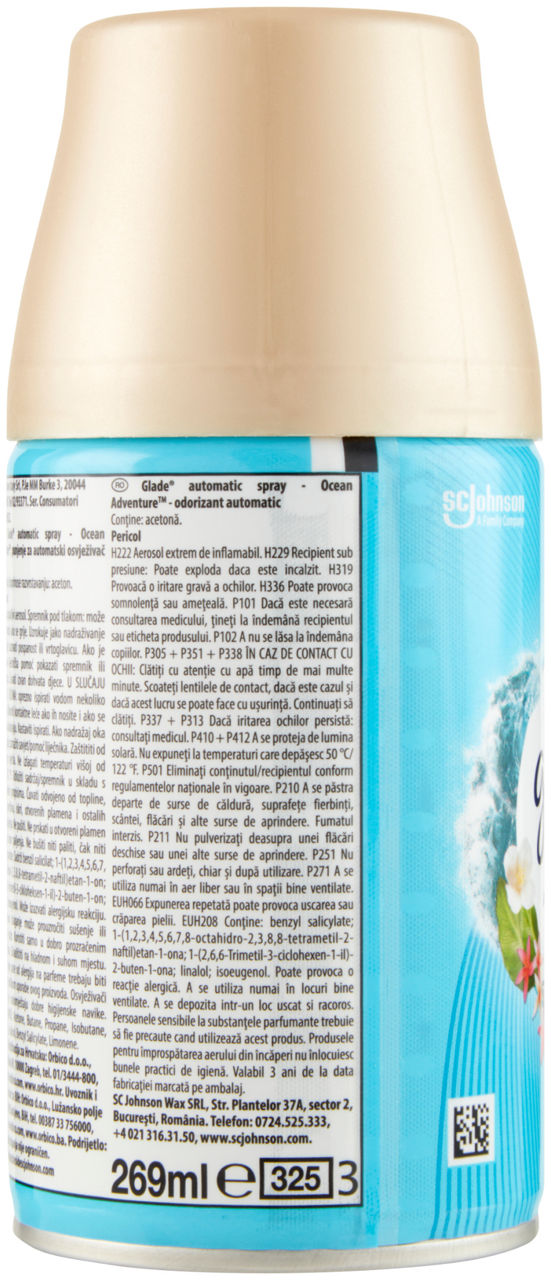 DEODORANTE AMBIENTE AUTOMATIC SPRAY RICARICA OCEAN ADVENTURE ML 0,269 - Immagine 11