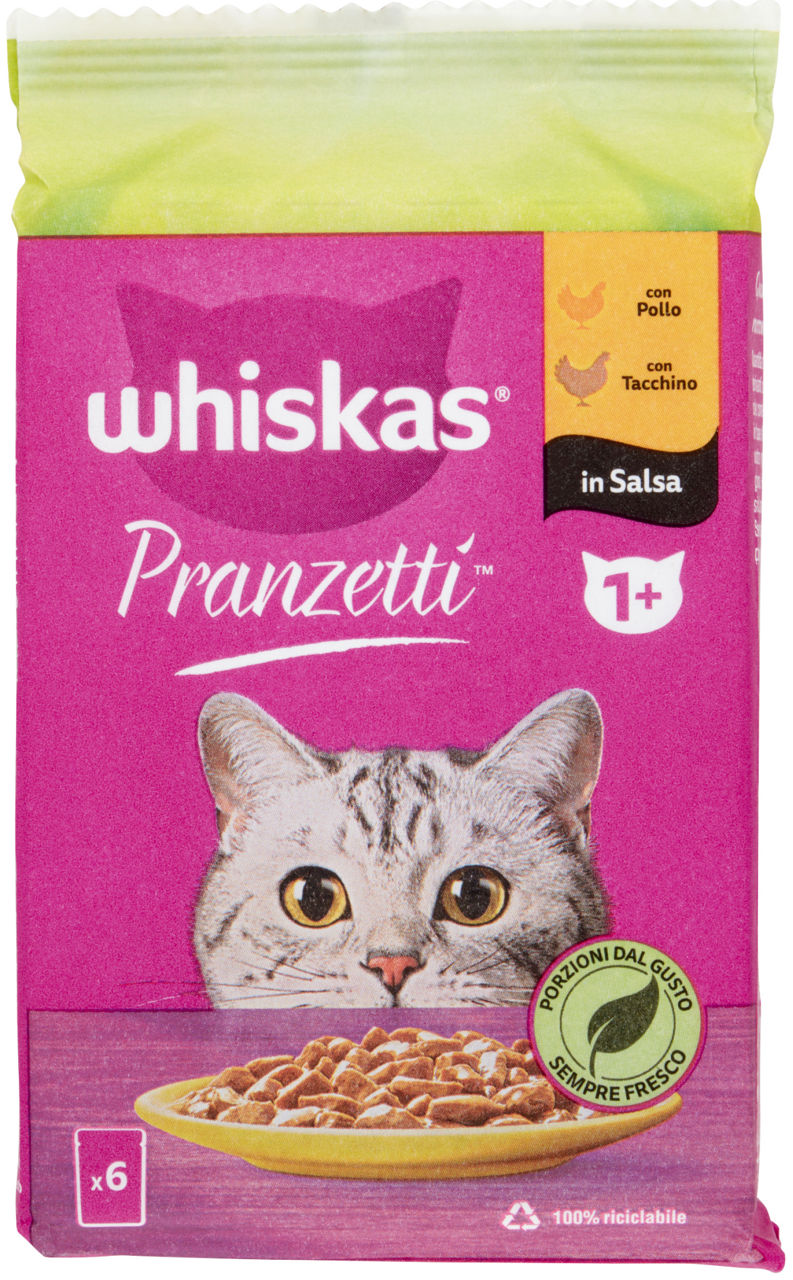 Umido gatto carni bianche 1+ 6 pz x 50 gr