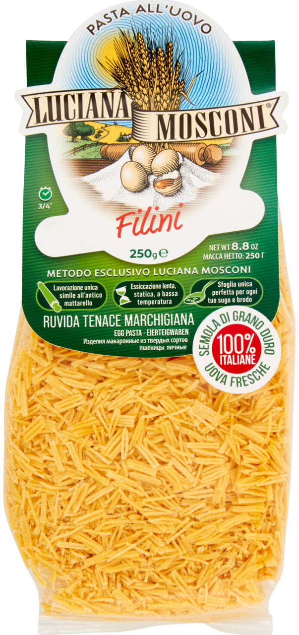 Pasta all'uovo filini 250 gr