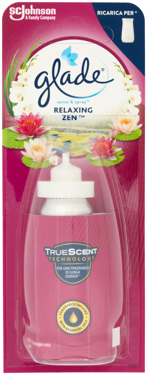 Deodorante ambiente glade sense&spray ricarica mix 1 ml 0,018