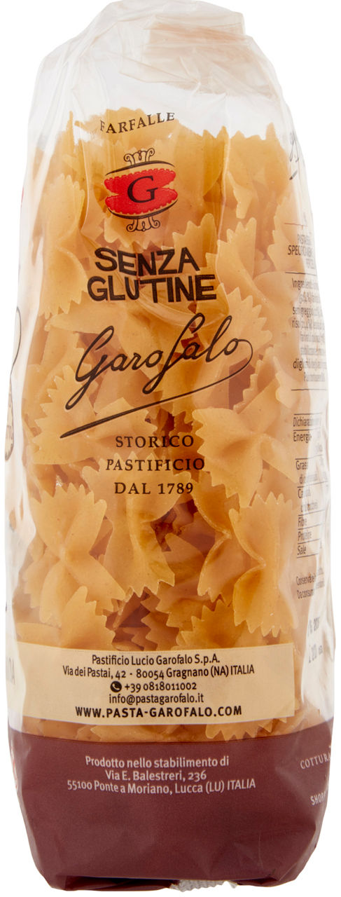 FARFALLE SENZA GLUTINE GAROFALO G400 - Immagine 31