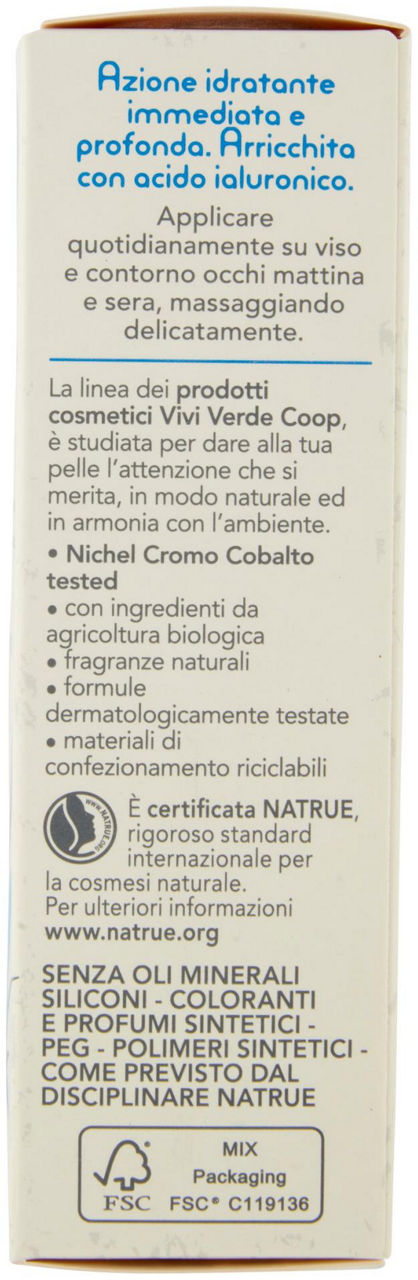 SIERO VISO E CONTORNO OCCHI IDRATANTE PROTETTIVO VIVI VERDE COOP ML 40 - Immagine 31