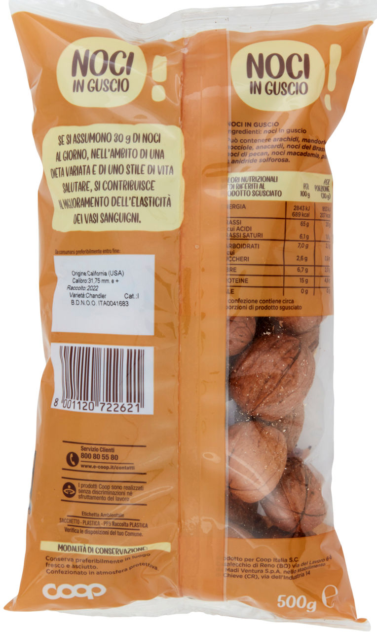 Noci con guscio 500 gr - Immagine 41