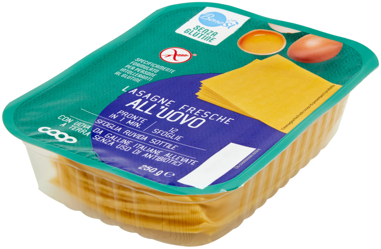 PASTA PER LASAGNE SENZA GLUTINE BENE SÌ COOP G 250 - Immagine 61