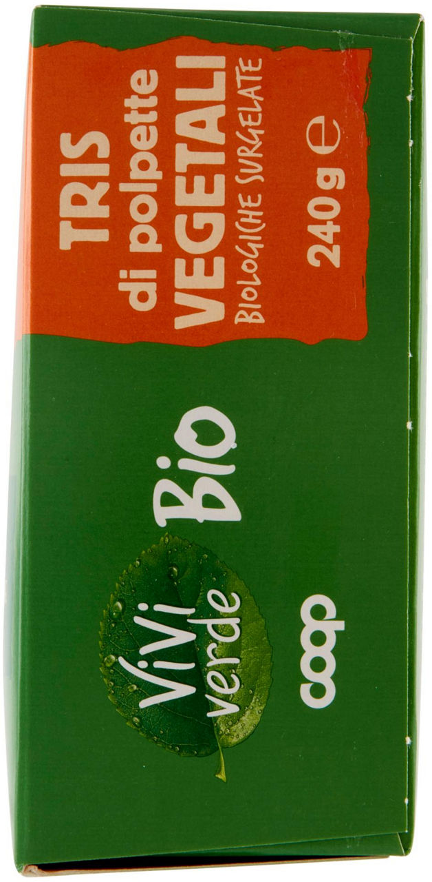 TRIS DI POLPETTINE VEGETALI BIO VIVIVERDE COOP ASTUCCIO G 240 - Immagine 31