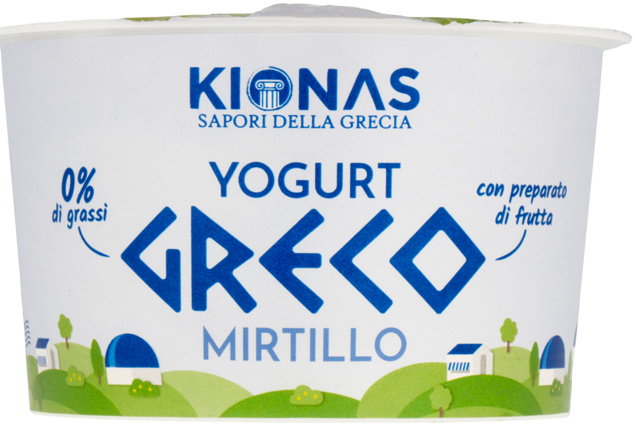 Yogurt greco al mirtillo zero grassi 150 gr - Immagine 51