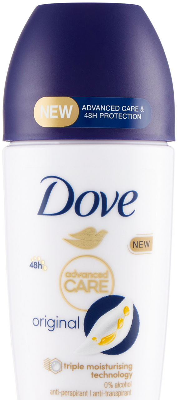 Deodorante dove roll on advanced care original ml 50