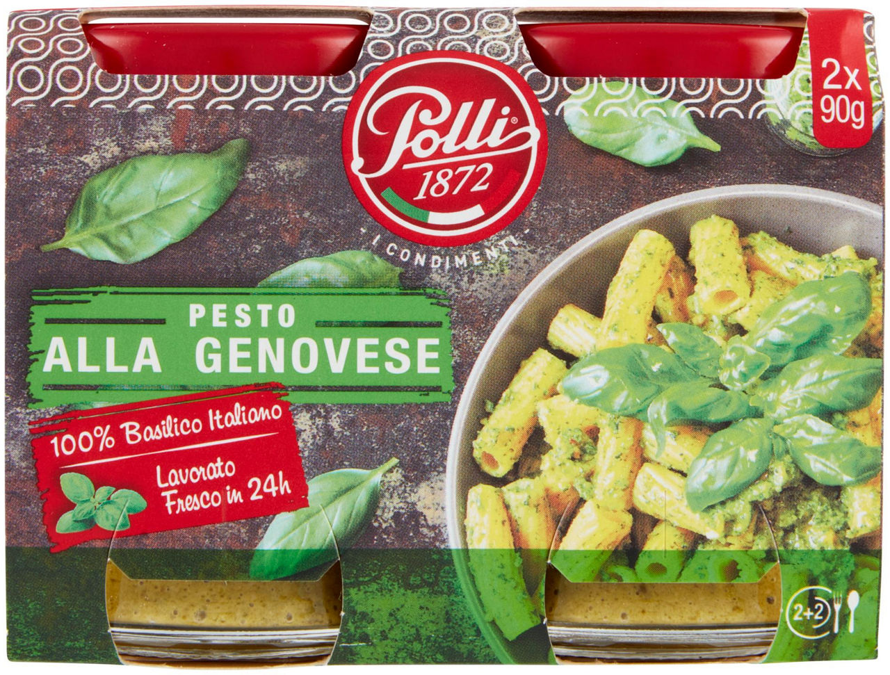 PESTO ALLA GENOVESE BIPACK POLLI G 90X2 - Immagine 21