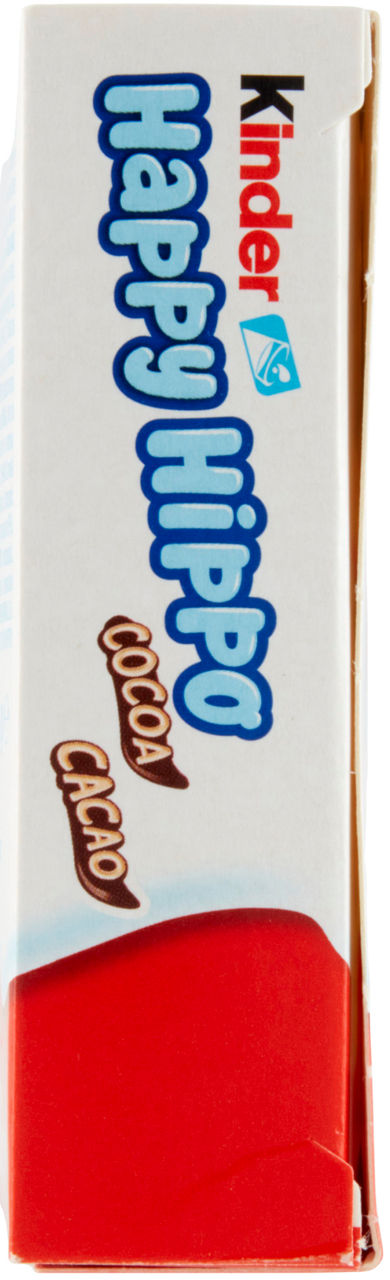 SNACK CACAO KINDER HAPPY HIPPO SCATOLA T.5 GR.103,5 - 1