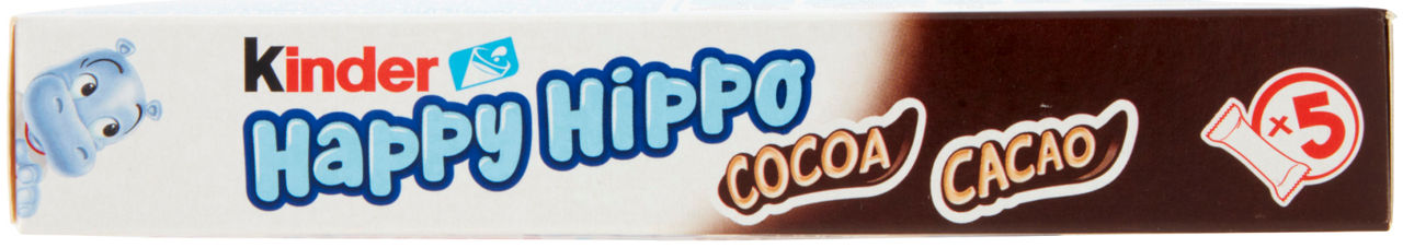 SNACK CACAO KINDER HAPPY HIPPO SCATOLA T.5 GR.103,5 - 4