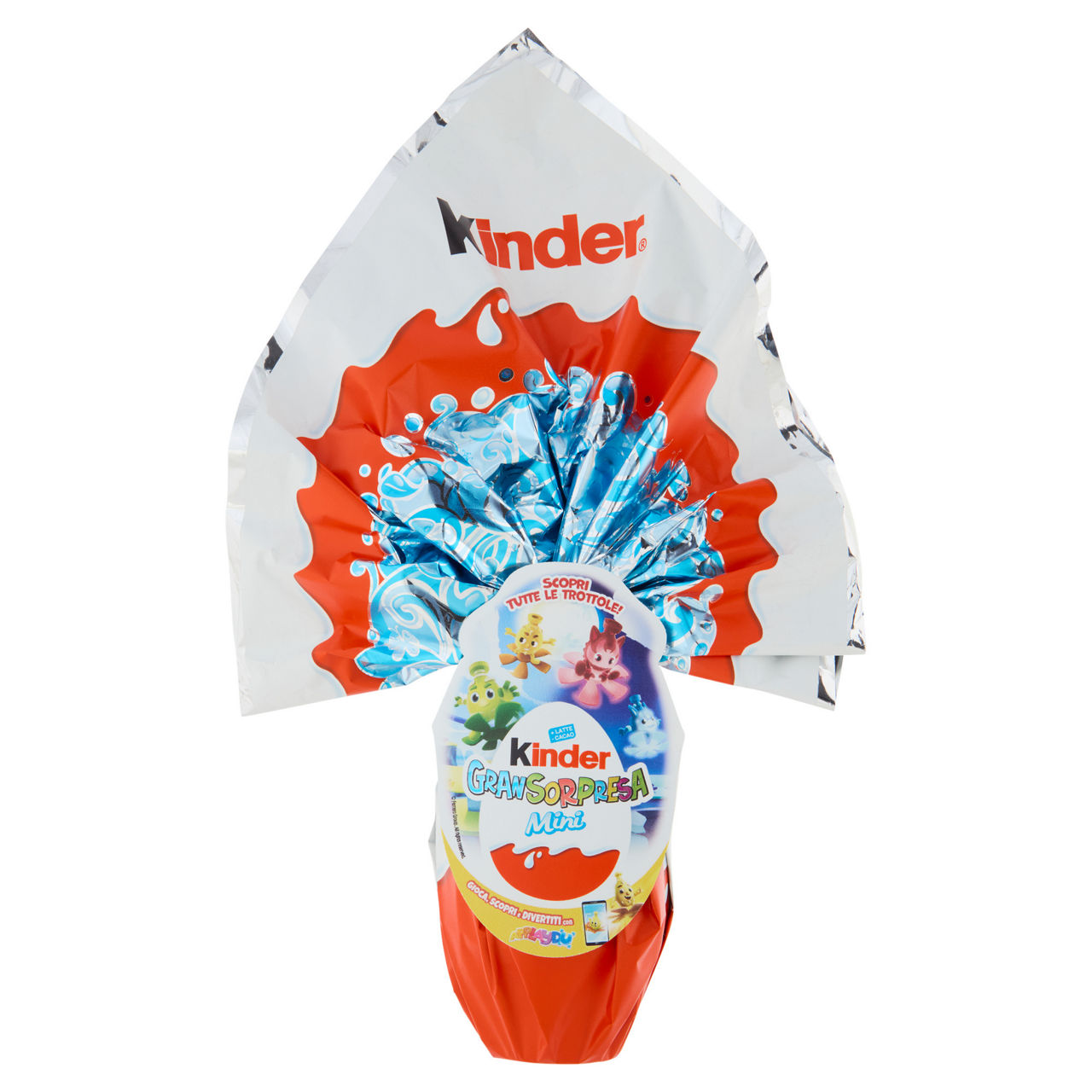 Uovo di cioccolato mini kinder gran sorpresa 41 gr