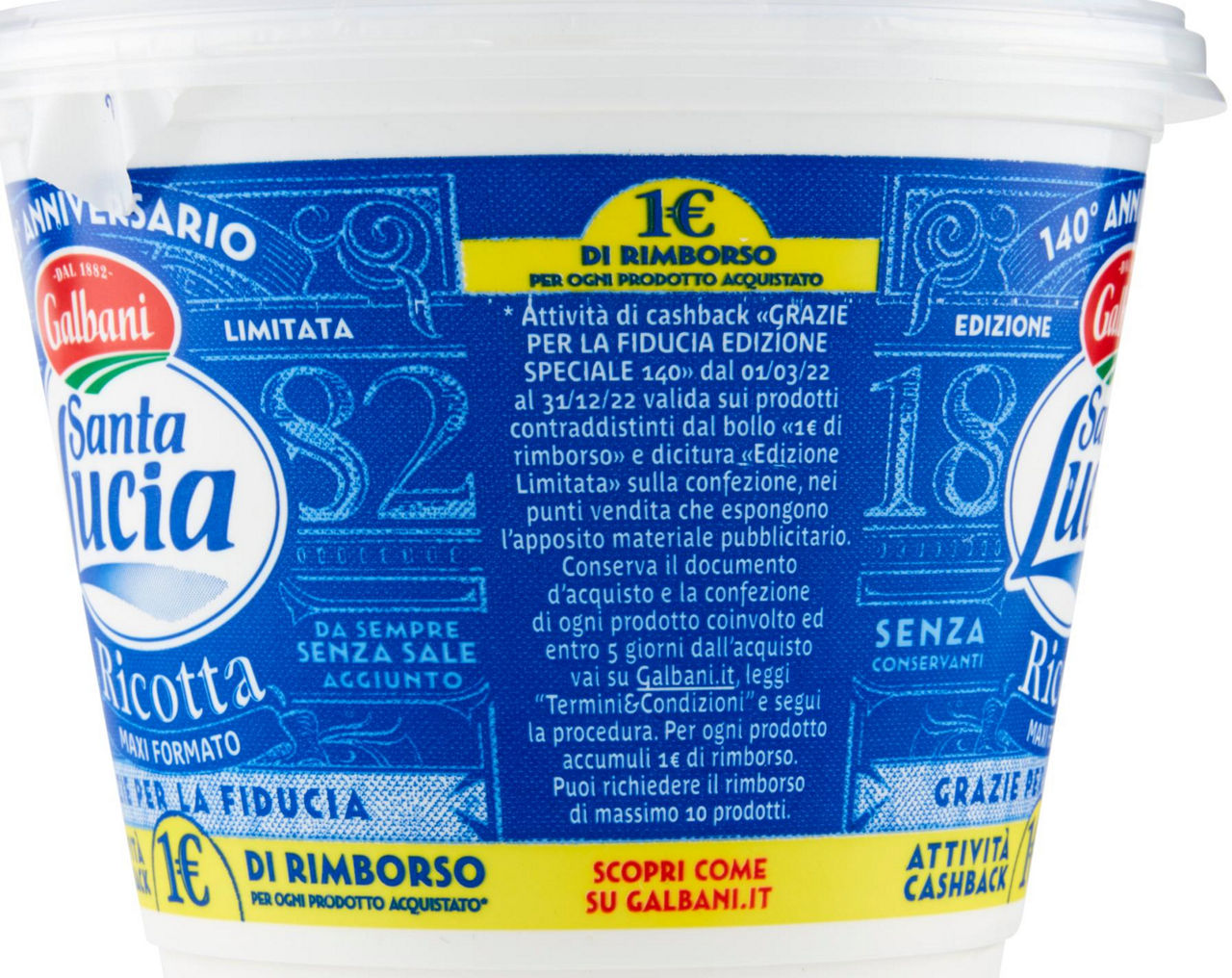 RICOTTA S.LUCIA GALBANI  G 450 - Immagine 31