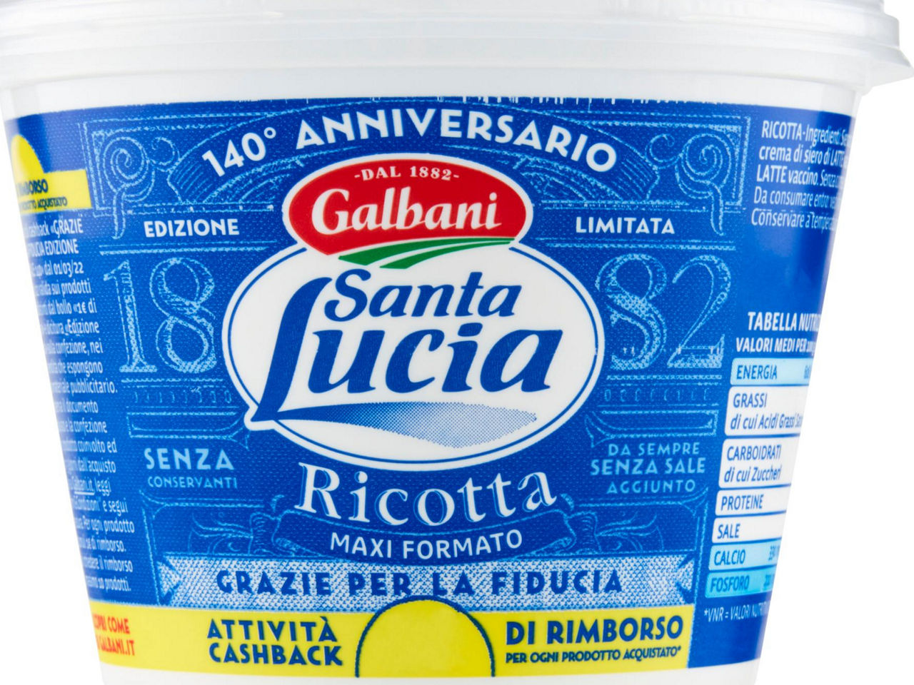 RICOTTA S.LUCIA GALBANI  G 450 - Immagine 11