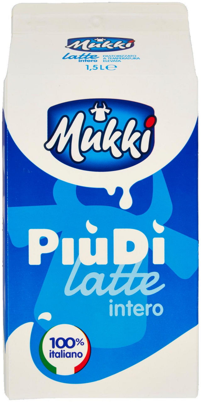 Mukki Più Dì latte intero 1,5 L - 2