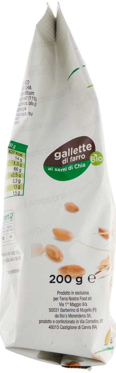 GALLETTE AI SEMI DI CHIA GR 200 - Immagine 11