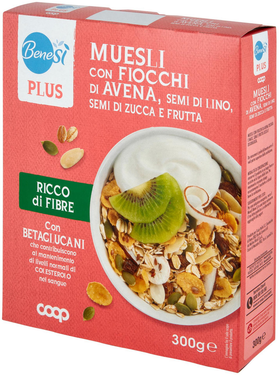 Muesli con fiocchi di avena, semi di lino, semi di zucca e frutta 300 g - Immagine 61