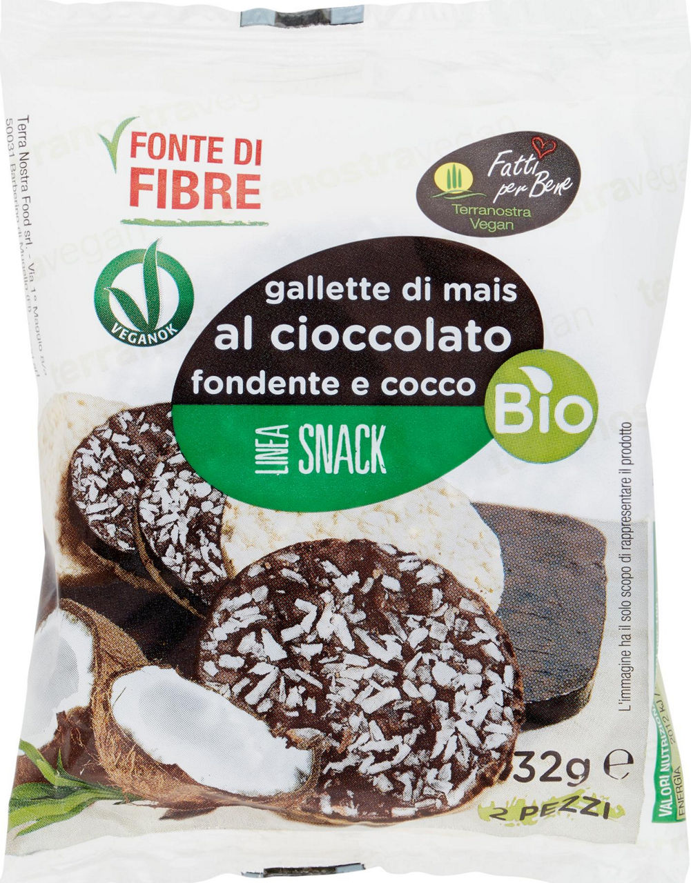 GALLETTE MAIS C.FOND.COCCO 32G - Immagine 01