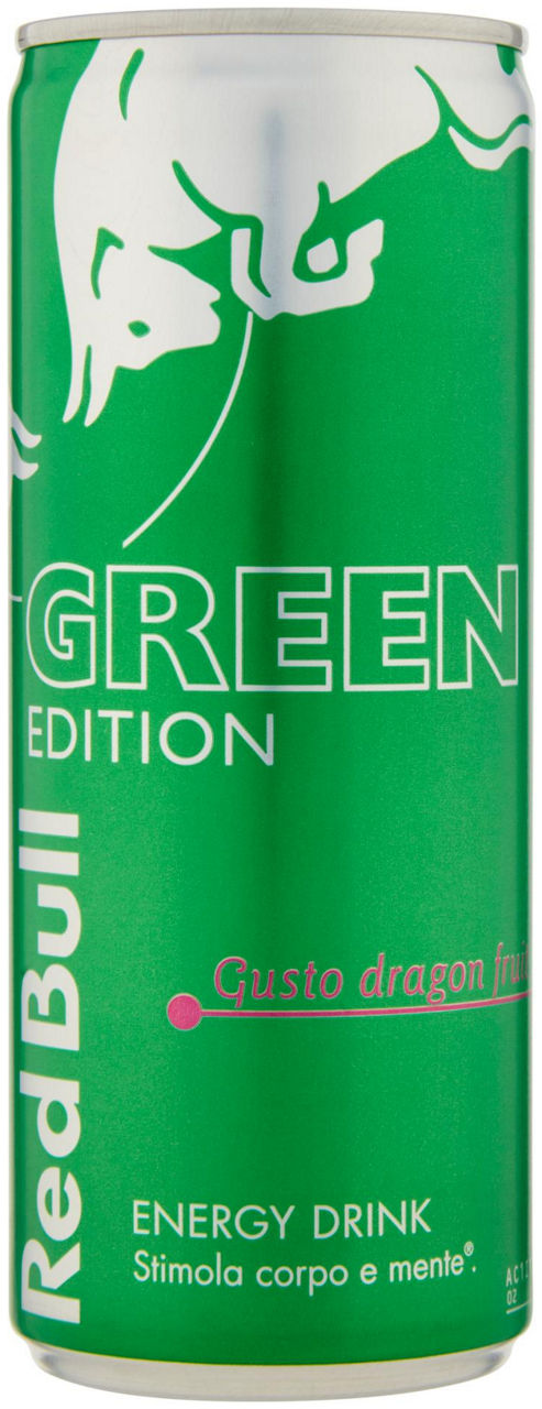 Energy drink red bull dragon fruit edition lattina ml 250