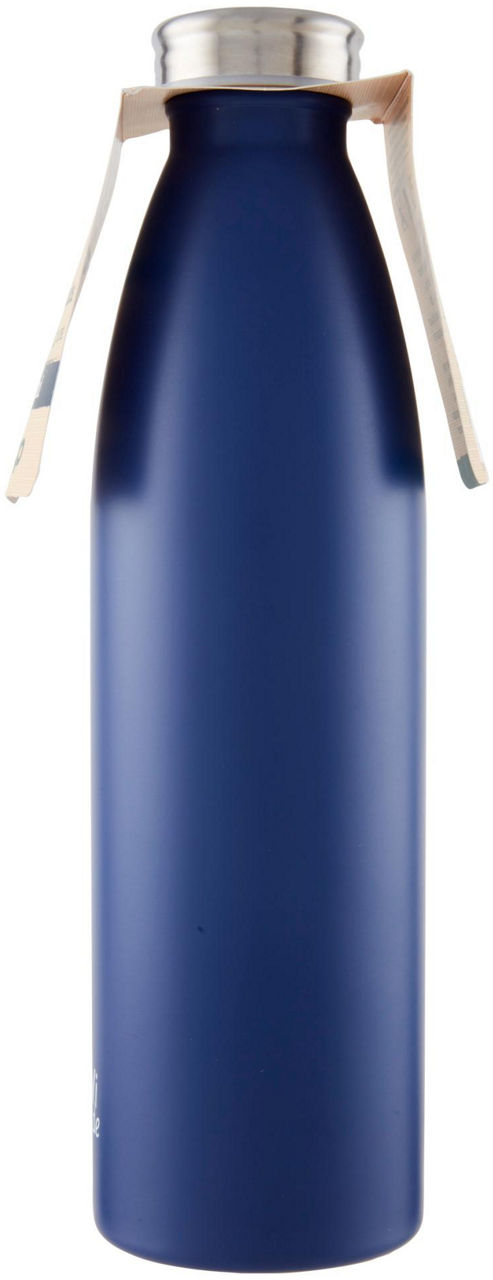 BOTTIGLIA TERMICA 750 ML.ACCIAIO INOX VIVIVERDE COOP BLU NAVY - Immagine 11