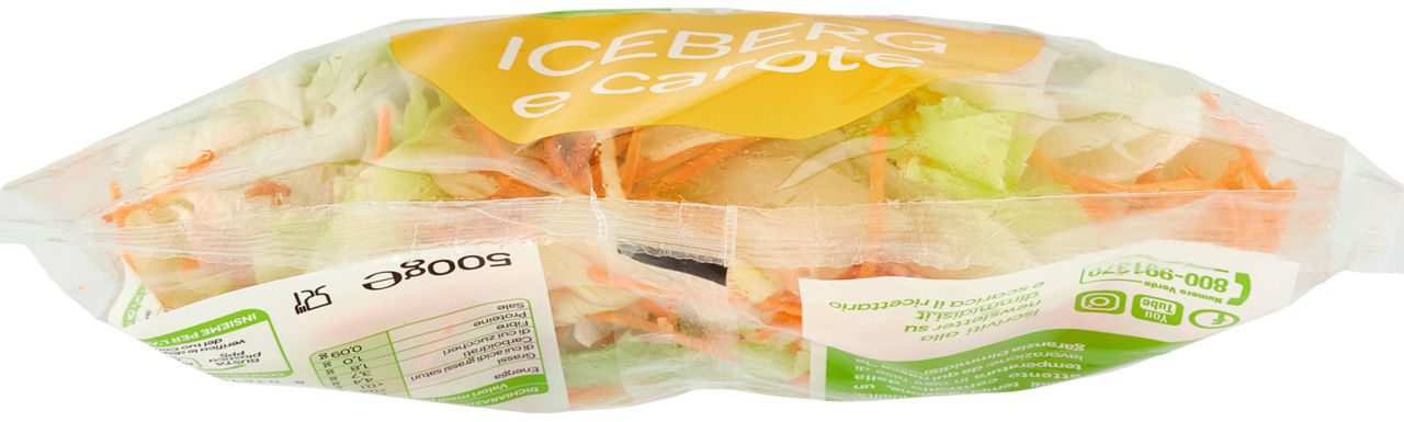 Insalata iceberg e carote 500 gr - Immagine 51