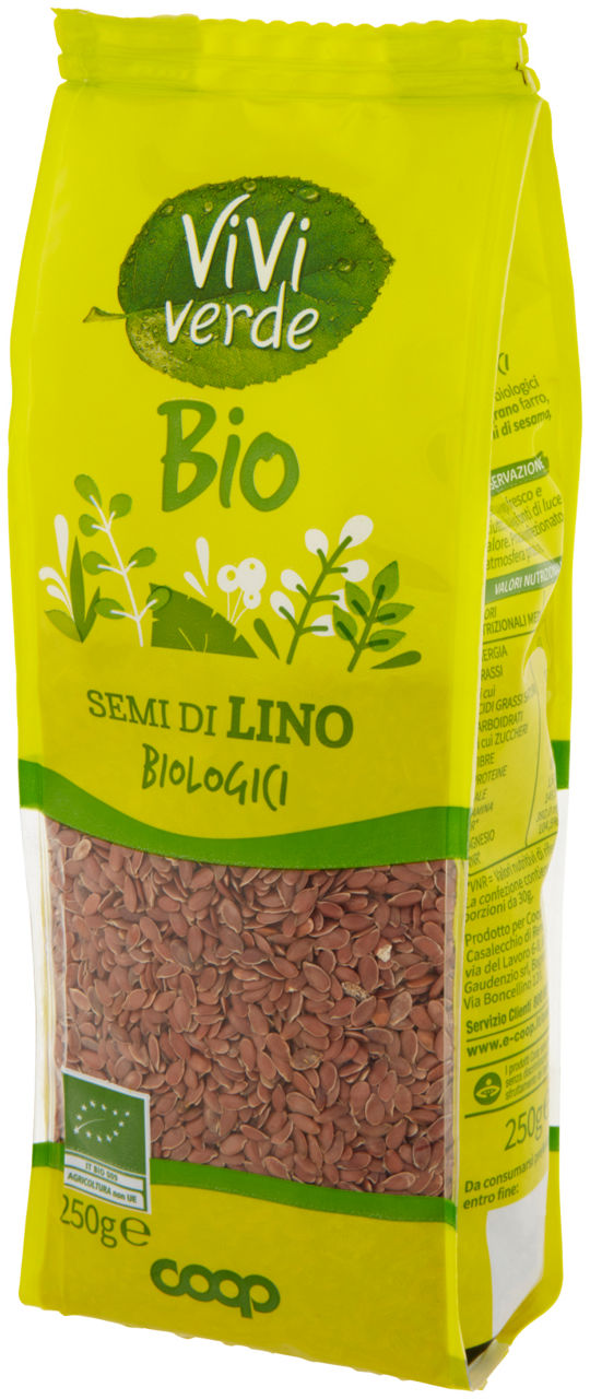 semi di lino Biologici Vivi Verde 250 g - Immagine 131