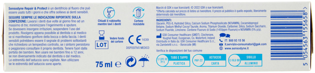 Dentifricio ripara e proteggi 65 ml + 10 omaggio - Immagine 51