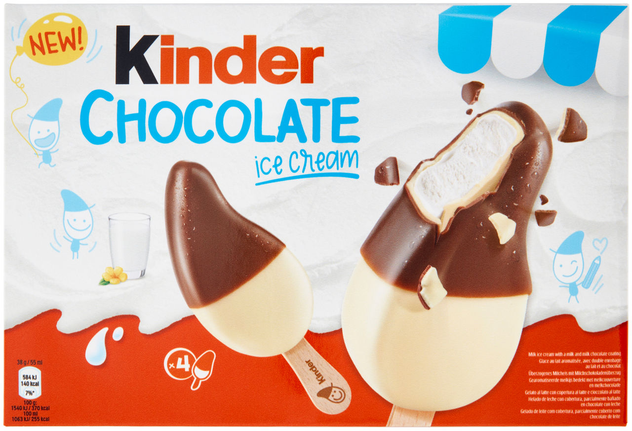 Kinder ice cream chocolate stick g 152