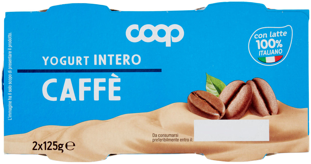 YOGURT INTERO CAFFE' COOP 2X125G - Immagine 41