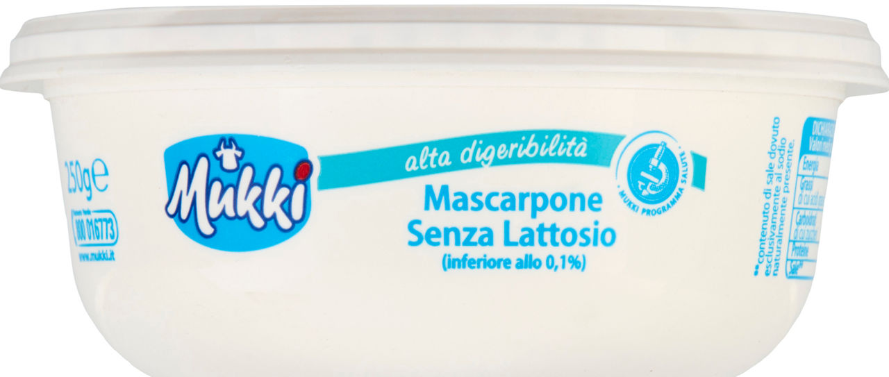 MASCARPONE SENZA LATTOSIO 250 GR - Immagine 51