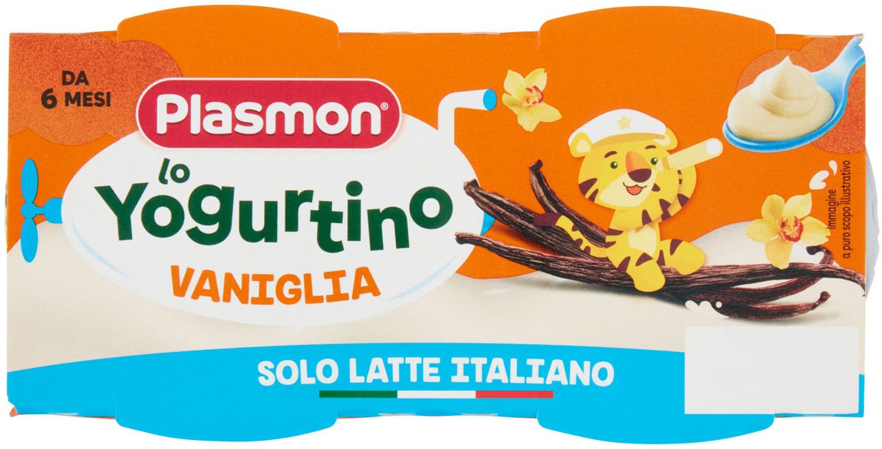 Yogurtino bio plasmon gusto vaniglia 2x100g