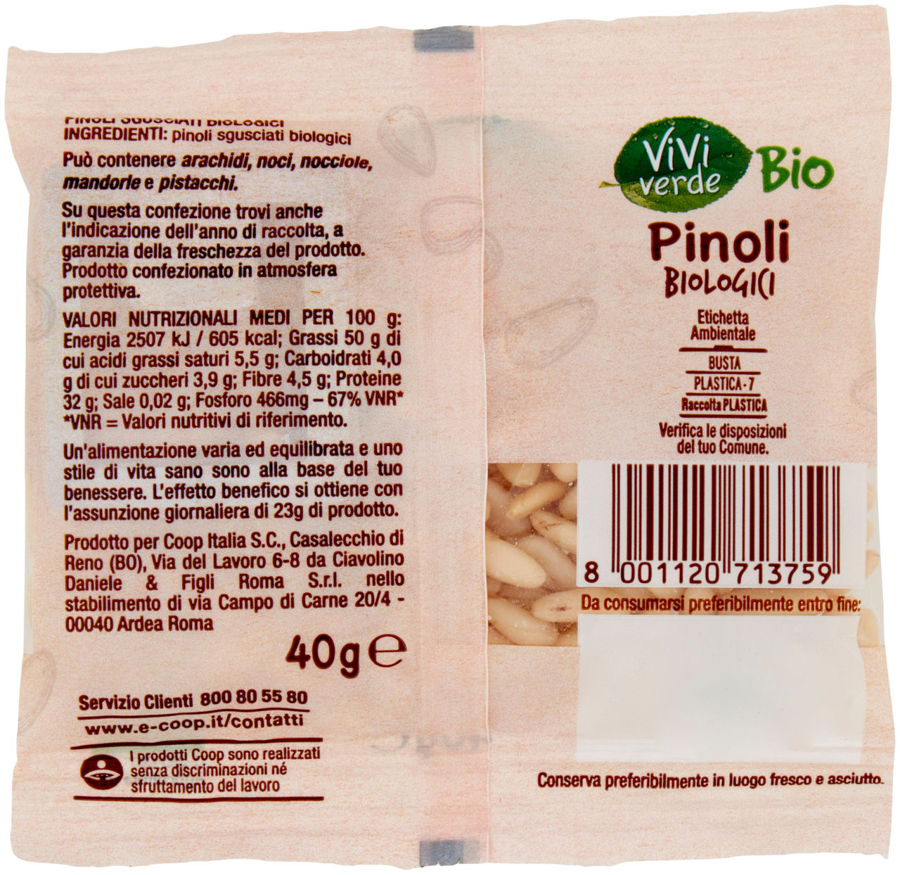 Pinoli bio 40 gr - Immagine 21