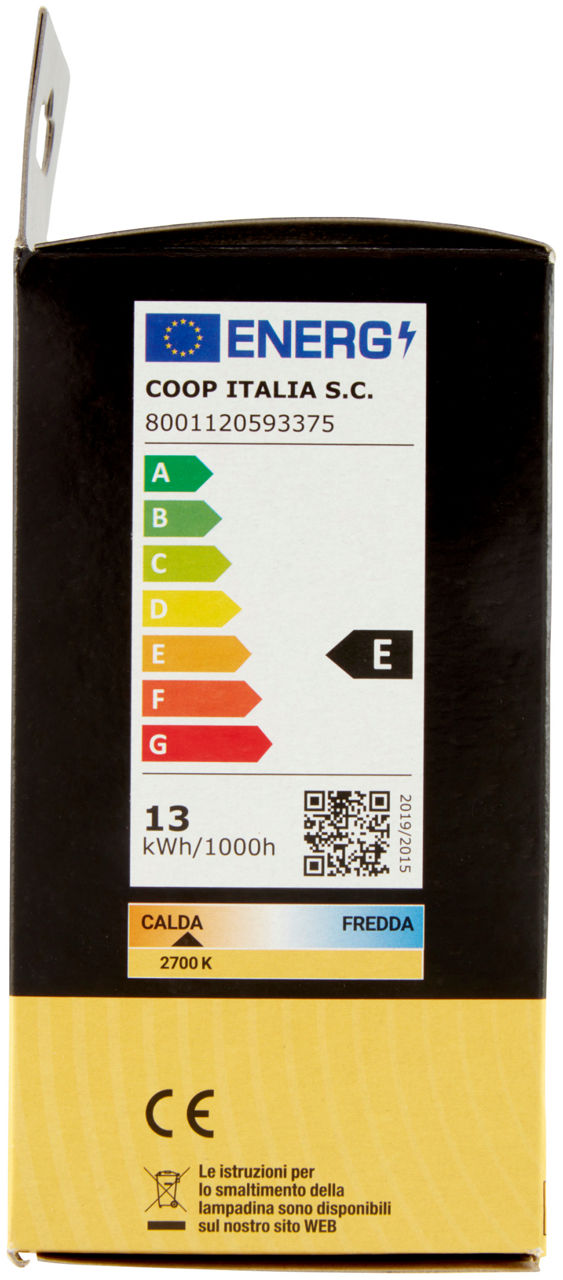 LED GOCCIA COOP 100W E27 1521LM 2700K - Immagine 11