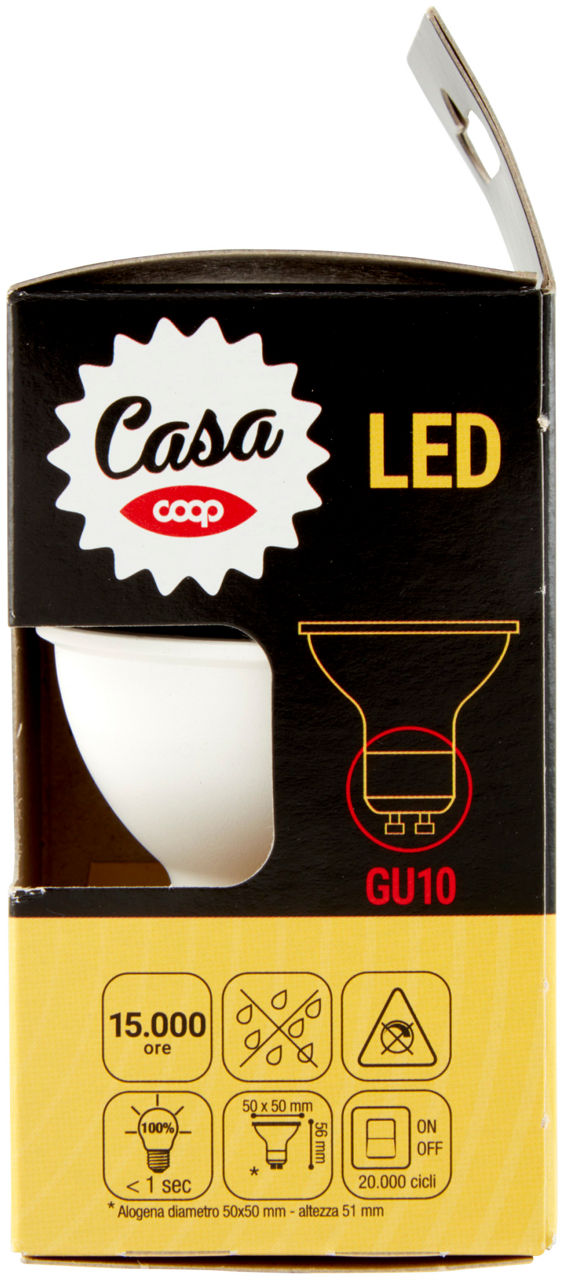 LED FARETTO COOP 50W GU10 36D 380LM 2700K - Immagine 31