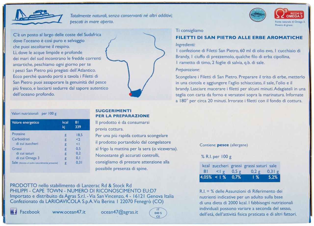 FILETTI DI PESCE SAN PIETRO OCEANICO OCEAN 47 SCATOLA G 250 - Immagine 21