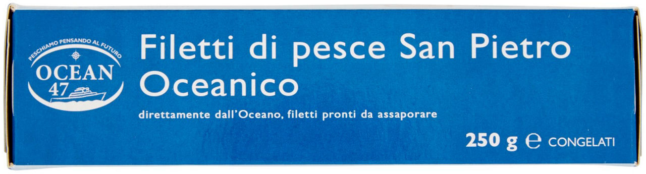 FILETTI DI PESCE SAN PIETRO OCEANICO OCEAN 47 SCATOLA G 250 - Immagine 51