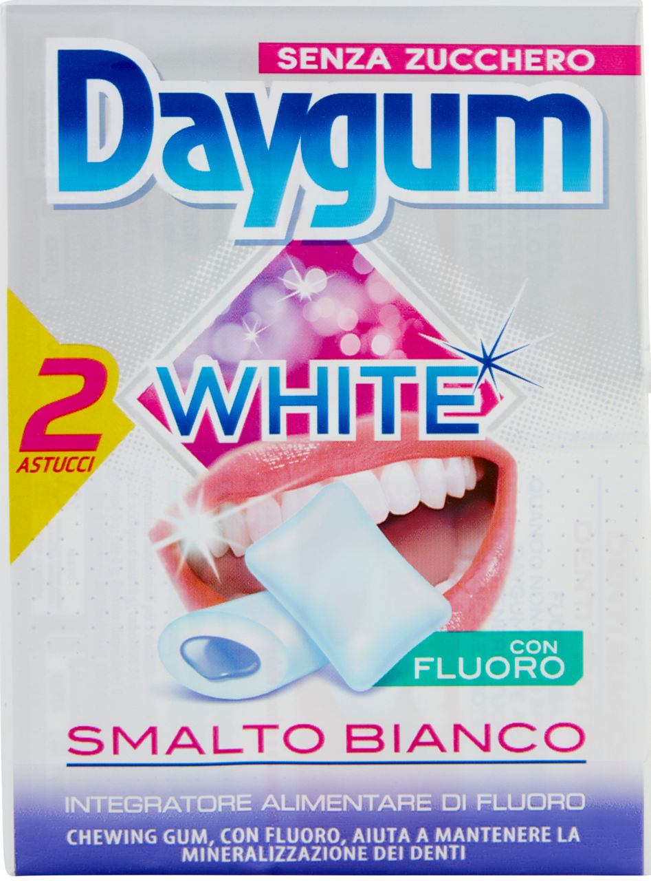 Chewing gum  daygum white 2x24 g 60