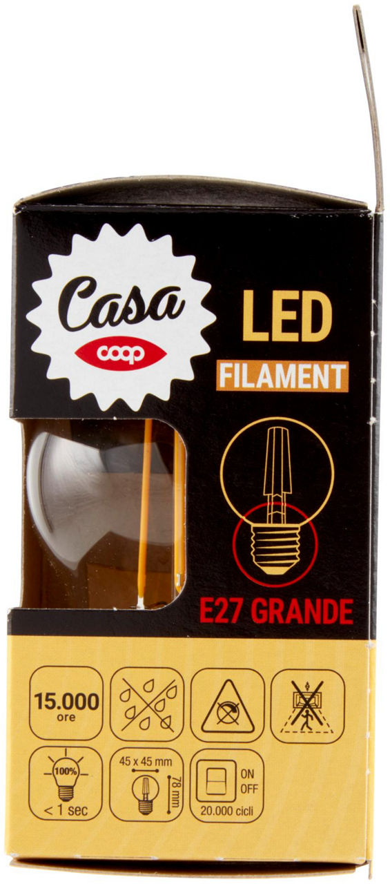 LED IN SFERA COOP 40W E27 470LM 2700K - Immagine 31