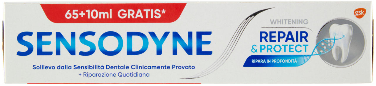 Dentifricio Repair & Protect Whitening 65 ml + 10 omaggio - Immagine 41