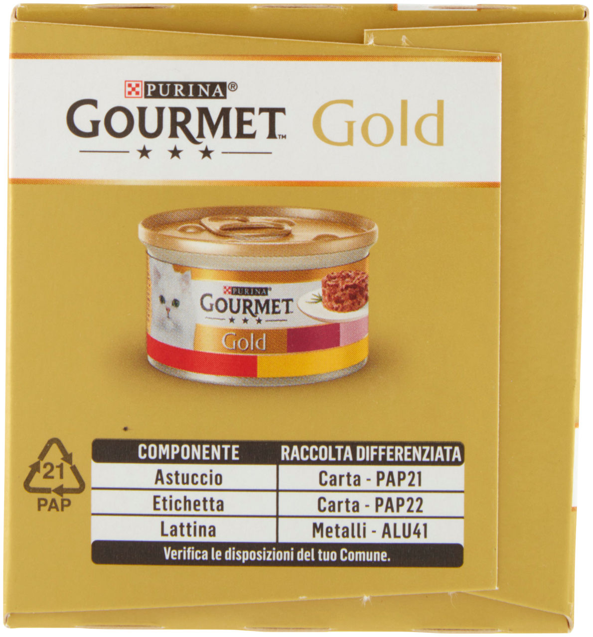 UMIDO GATTO GOURMET GOLD 4X85G - INTRECCI DI GUSTO CARNE - Immagine 11