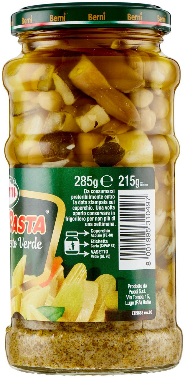 CONDIPASTA PESTO VERDE 285G, SGOCC. G215 - Immagine 31