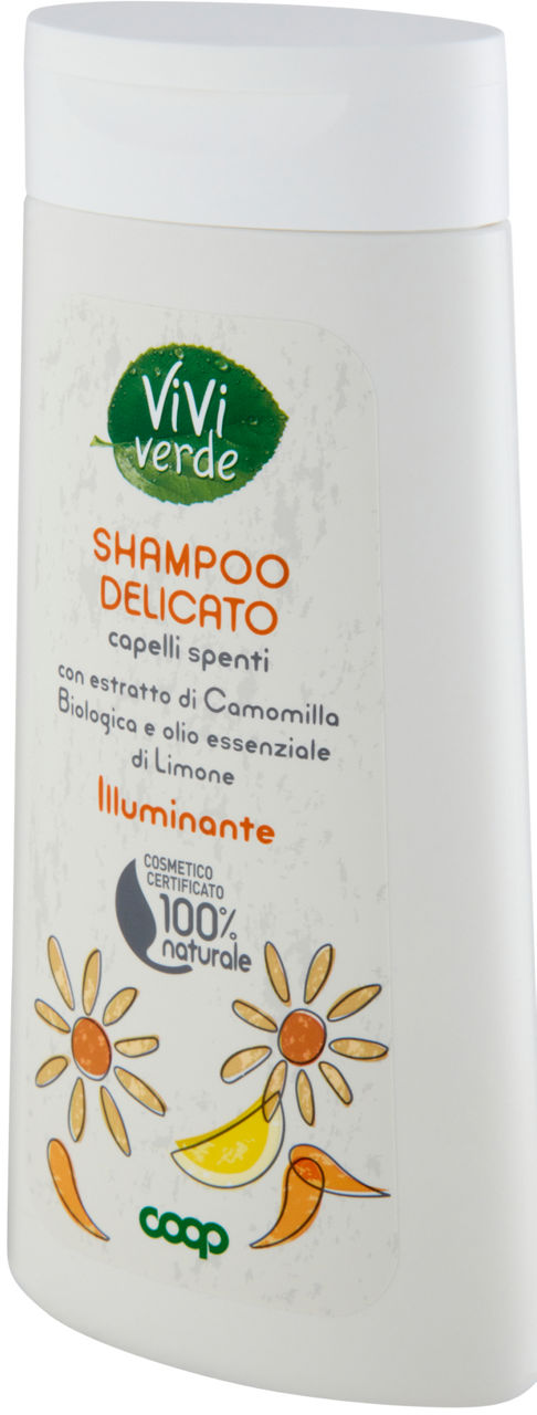 SHAMPOO DELICATO ILLUMINANTE VIVI VERDE COOP ML 250 - Immagine 61