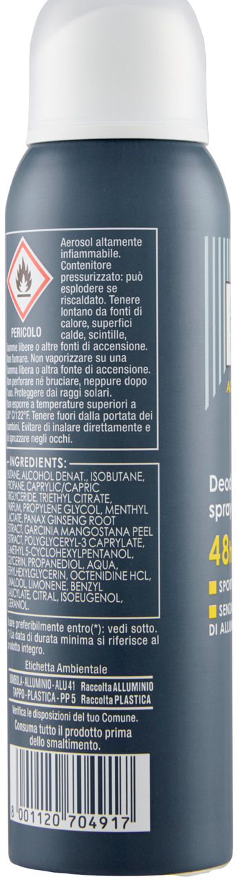 Deodorante spray sport 48h 150 ml - Immagine 11